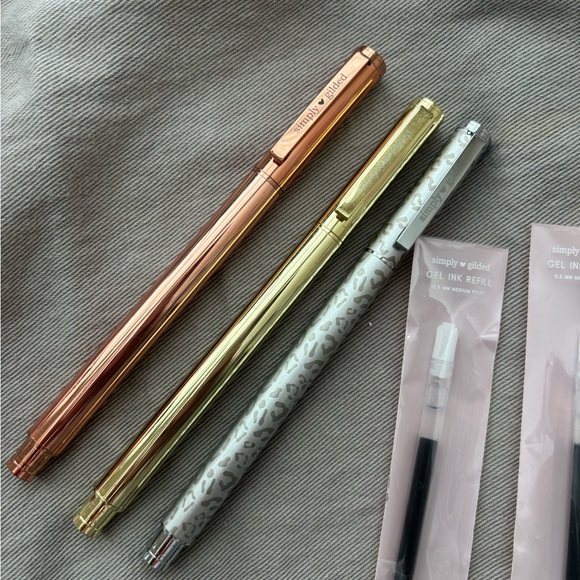 Simply Gilded Pens and refills - Picture 2 of 3